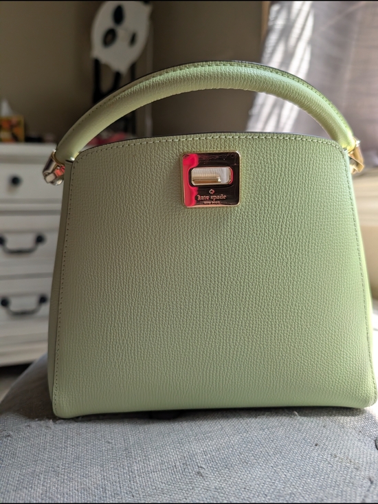 kate spade Handbags - kate spade Light Green Top-Handle Satchel with Gold Hardware